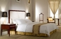 चेरी रंग 1800*2000*250mm राजा आकार बिस्तर पारंपरिक शैली