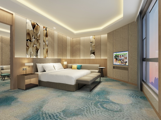 OEM ODM स्वागत होटल शैली बेडरूम फर्नीचर अतिथि कक्ष बिस्तर