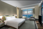 ISO18001 नई चीनी शैली होटल बेडरूम फर्नीचर सेट अनुकूलित